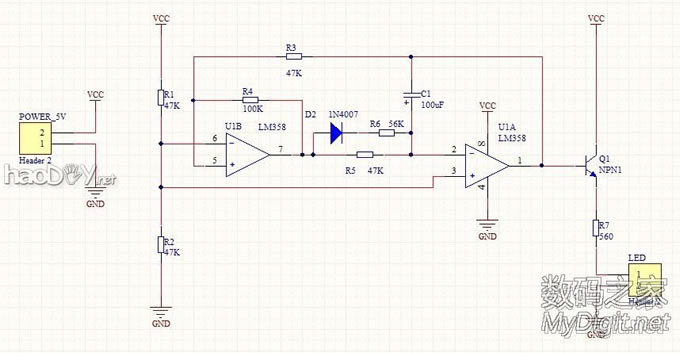 电子爱好者业余制作——呼吸灯 电子爱好者业余制作——呼吸灯