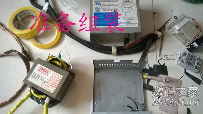 DIY点焊机,也许比你们的都小巧, DIY点焊机,也许比你们的都小巧,