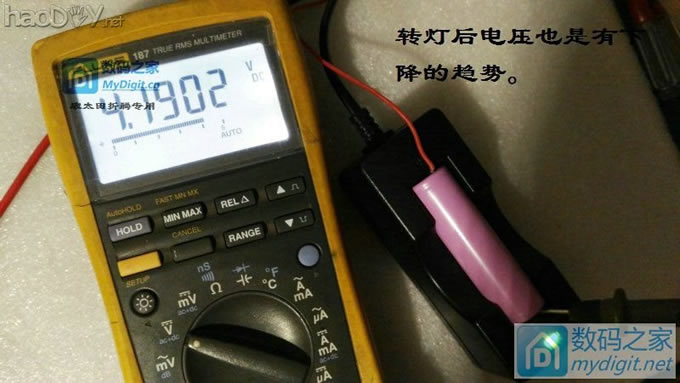 拆改论坛18650充电器,三星“蛋充”截止电压高的可以串小阻值电