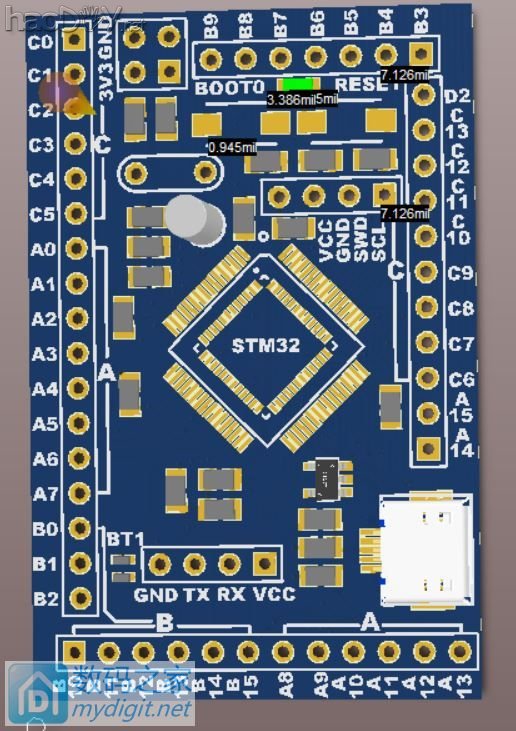 【实用版设计完成】贫民自制stm32开发板v2.0团购项目--第三帖 【实用版设计完成】贫民自制stm32开发板v2.0团购项目--第三帖