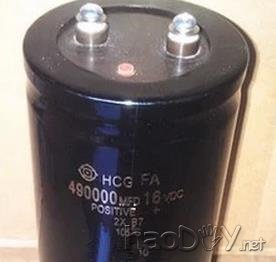 49万微法大电容做点焊机,还是可以的。