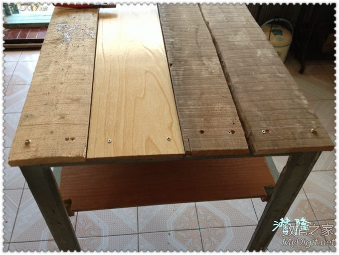 第一次做木匠,电子垃圾多了,做个大木桌子!