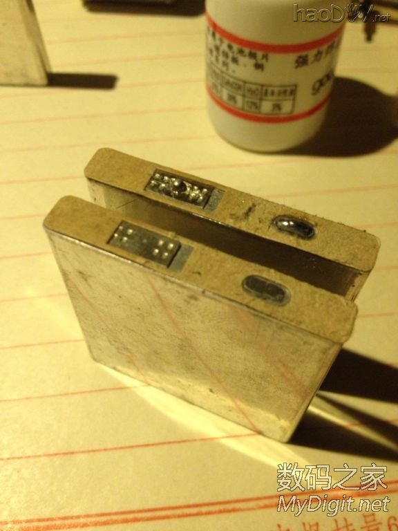 有了这玩意锂电池电极焊接不再是难事了。。。效果不比点焊差哟 有了这玩意锂电池电极焊接不再是难事了。。。效果不比点焊差哟