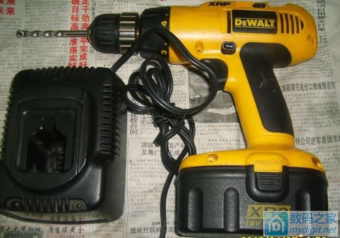 显摆一下---地摊淘的德伟电钻!!! 显摆一下---地摊淘的德伟电钻!!!