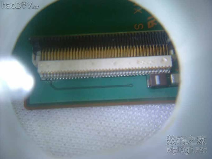 我所焊过最密的排线座---图已上传 我所焊过最密的排线座---图已上传