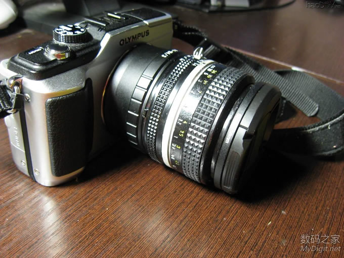 胶卷镜头再差也比数码相机强 报废尼康镜头微单转接使用效果