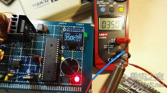 回 adsnet 的帖子 DIY的高频感应烙铁有了阶段性进展,发来晒晒!STC直接驱动,OLED