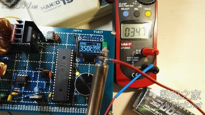 回 adsnet 的帖子 DIY的高频感应烙铁有了阶段性进展,发来晒晒!STC直接驱动,OLED