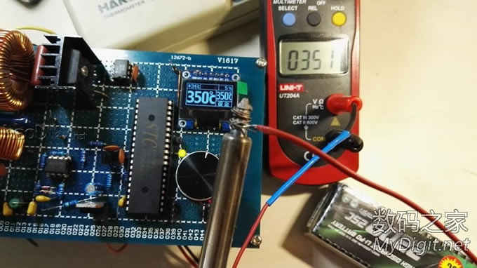 回 adsnet 的帖子 DIY的高频感应烙铁有了阶段性进展,发来晒晒!STC直接驱动,OLED