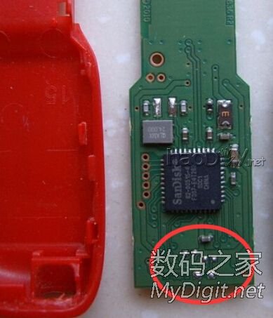 闲的无聊 给Sandisk U盘添加LED灯 闲的无聊 给Sandisk U盘添加LED灯