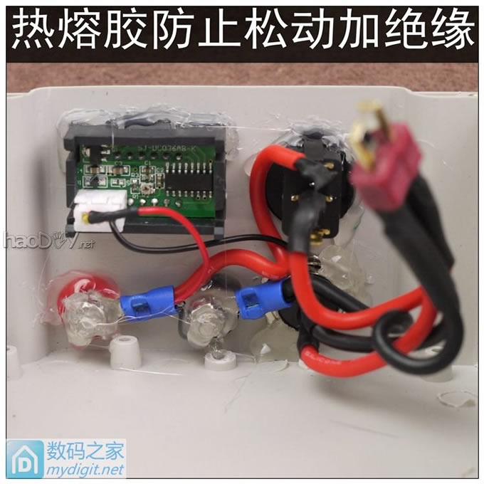 夜钓利器,松下12V50Ah电池组带外壳制作全过程