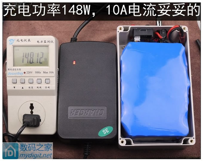 夜钓利器,松下12V50Ah电池组带外壳制作全过程