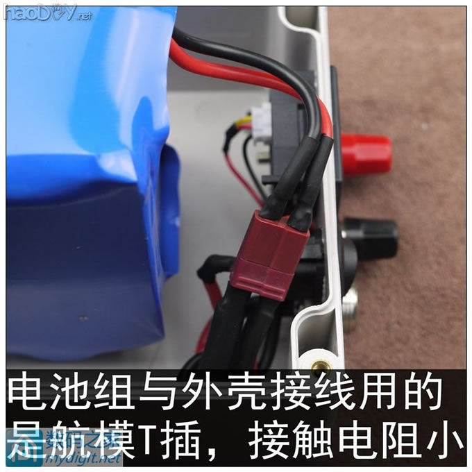 夜钓利器,松下12V50Ah电池组带外壳制作全过程