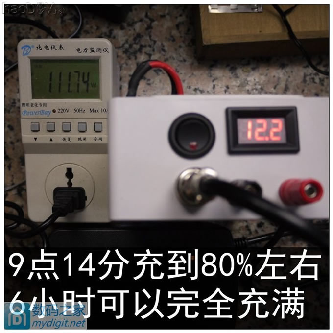 夜钓利器,松下12V50Ah电池组带外壳制作全过程