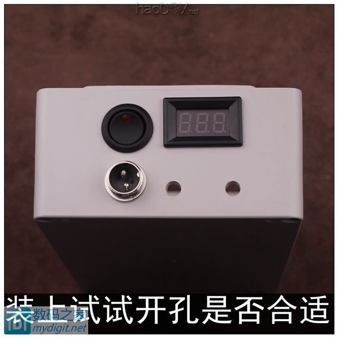 夜钓利器,松下12V50Ah电池组带外壳制作全过程