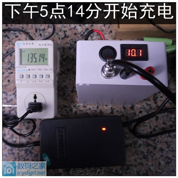 夜钓利器,松下12V50Ah电池组带外壳制作全过程