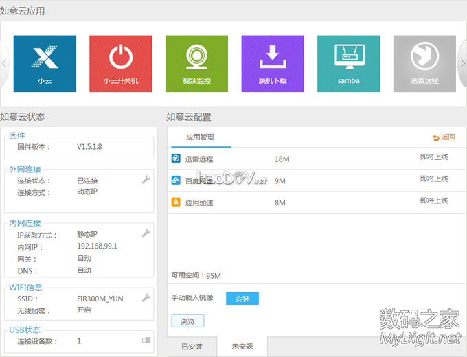 FIR300M 改装 刷如意云