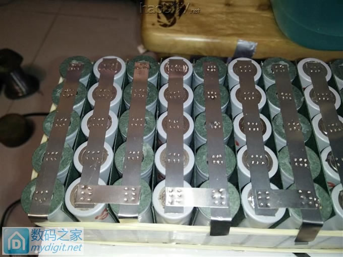 熟能生巧,电池组点焊