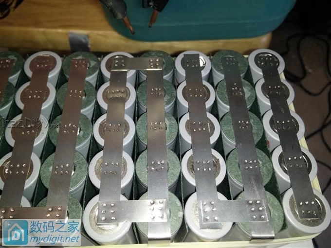 熟能生巧,电池组点焊