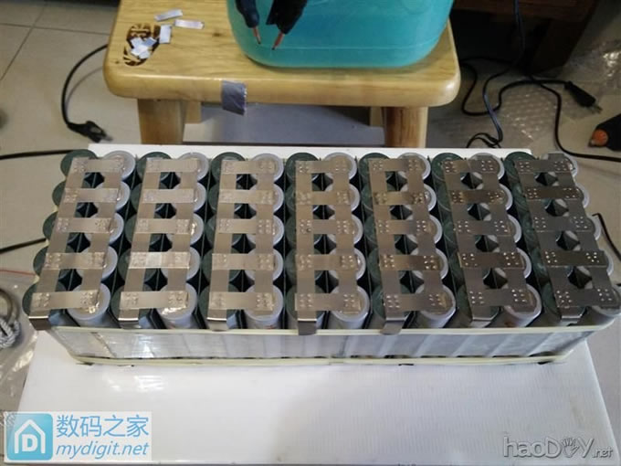 熟能生巧,电池组点焊