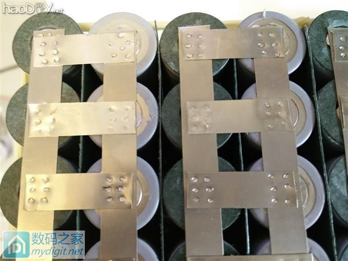 熟能生巧,电池组点焊