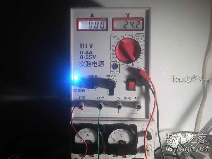 电瓶车充电器改可调电源教程