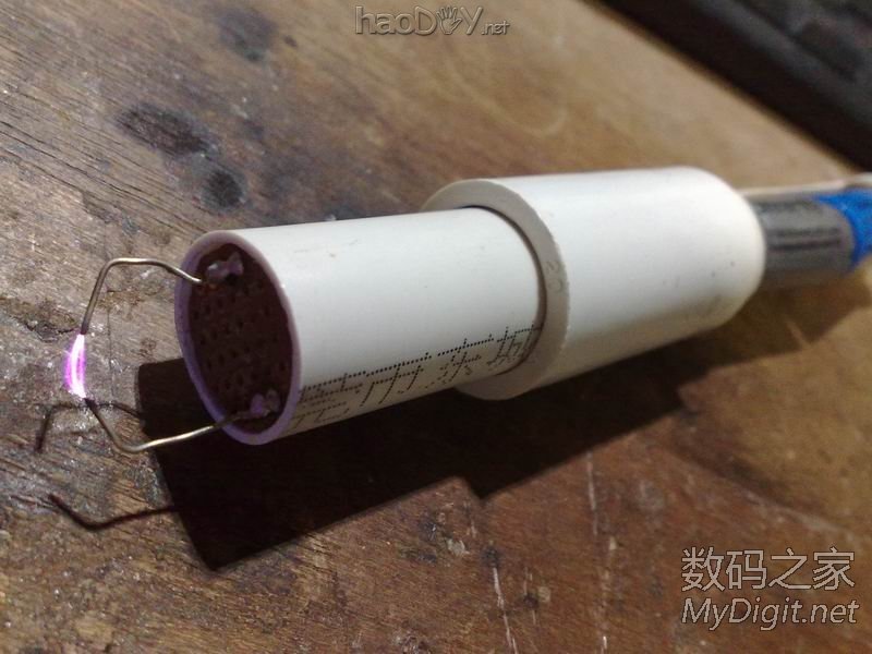 DIY电子打火机(有点烟图) DIY电子打火机(有点烟图)