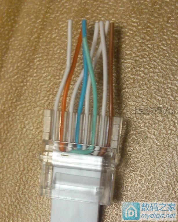 制作千兆扁网线头 制作千兆扁网线头