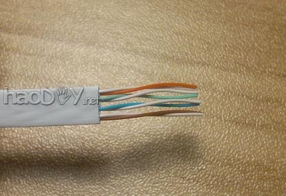 制作千兆扁网线头 制作千兆扁网线头