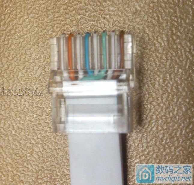 制作千兆扁网线头 制作千兆扁网线头