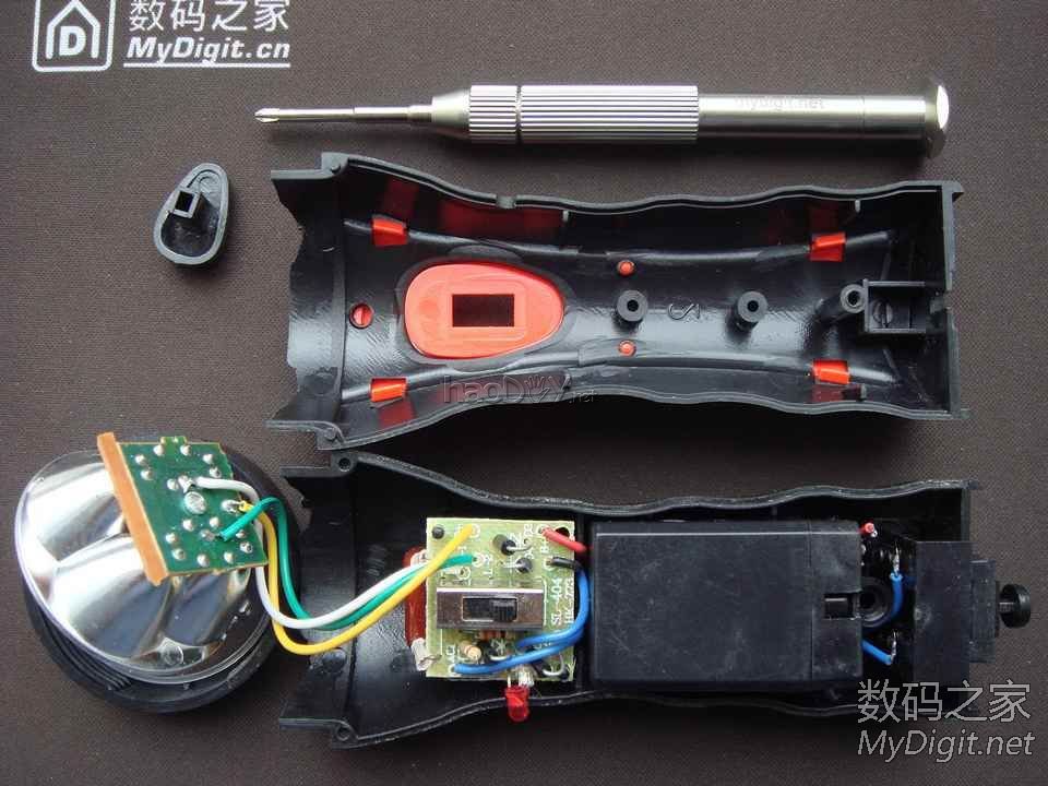 铅酸蓄电池LED手电改锂电池的两个方案