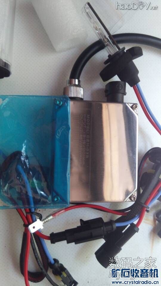 请输入描述 电动车改氙气的灯图实例超简单