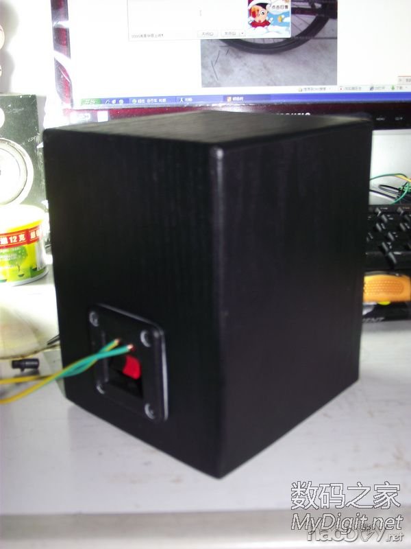 纯手工打造MP3解码+2.1木质有源音箱 纯手工打造MP3解码+2.1木质有源音箱