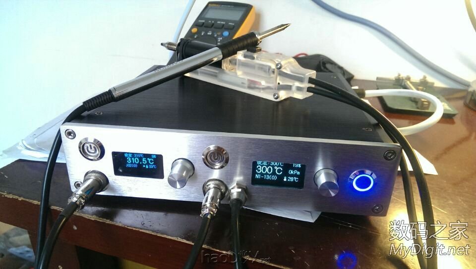 显摆一下 OLED焊台、吸锡二合一