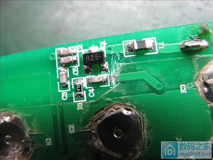 小电电遥控改电池 失败了