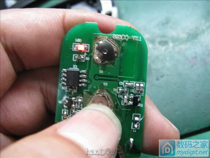 小电电遥控改电池 失败了