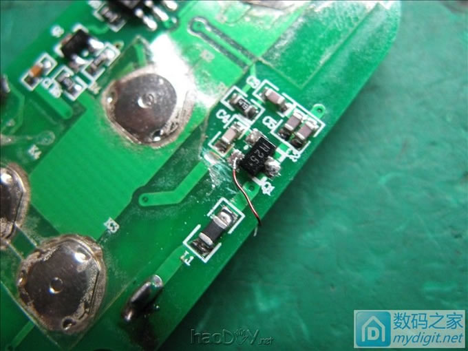 小电电遥控改电池 失败了