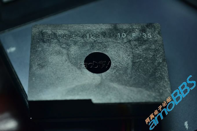 SHARP GP2Y10传感器做的空气质量检测器 SHARP GP2Y10传感器做的空气质量检测器