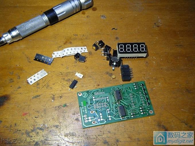 变频器无面板等于废品,我来自制一个吧,简单的小面板,复杂的过