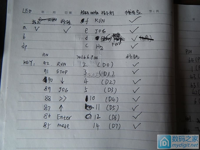 变频器无面板等于废品,我来自制一个吧,简单的小面板,复杂的过