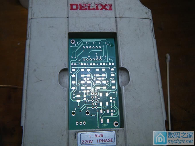 变频器无面板等于废品,我来自制一个吧,简单的小面板,复杂的过