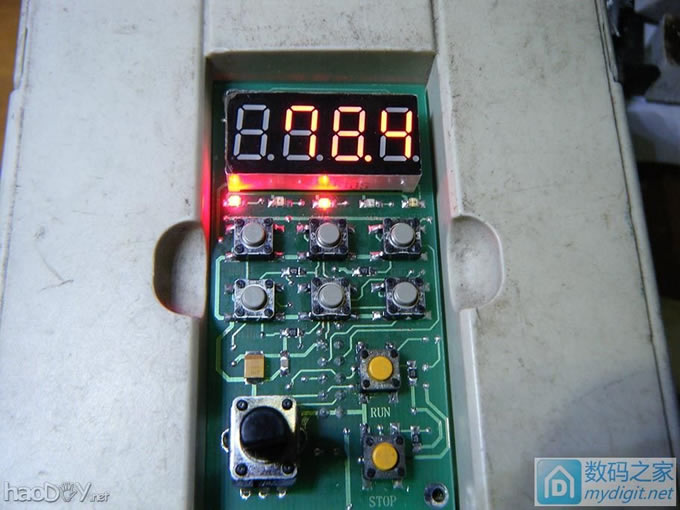 变频器无面板等于废品,我来自制一个吧,简单的小面板,复杂的过