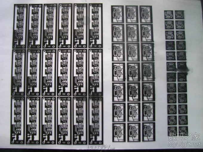 【新人报道】感光油墨制TP4056四并充电板PCB制板全程【请注意2楼说明】 【新人报道】感光油墨制TP4056四并充电板PCB制板全程【请注意2楼