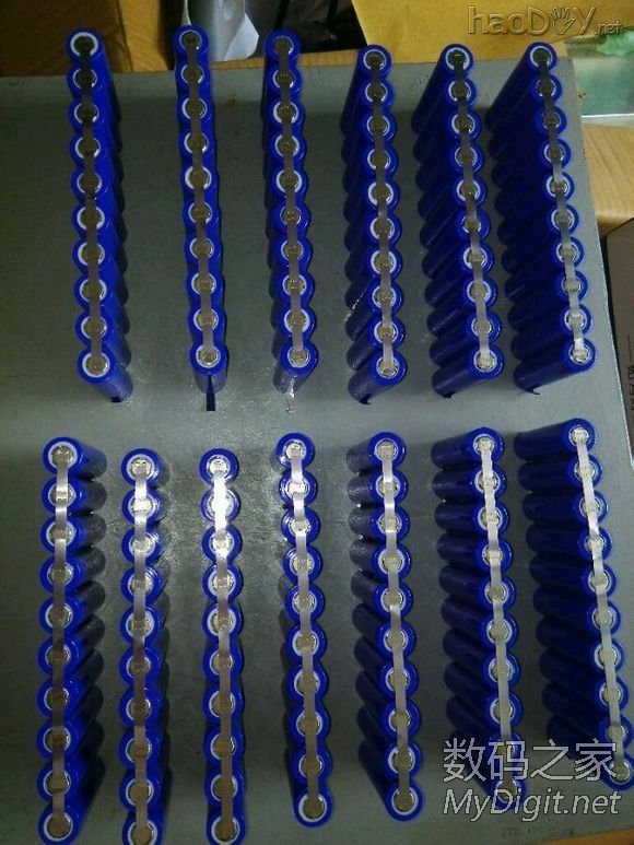 用130节18650电池DIY制作48v 20A的电池组 用130节18650电池DIY制作48v 20A的电池组