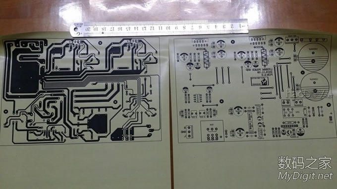 胡搞、瞎搞、乱搞一个LM3886功放,带热转印操作说明!!(今日全部完工,超多照片) 胡搞、瞎搞、乱搞一个LM3886功放,带热转印操作说明!!(今日全