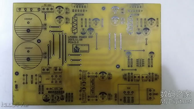 胡搞、瞎搞、乱搞一个LM3886功放,带热转印操作说明!!(今日全