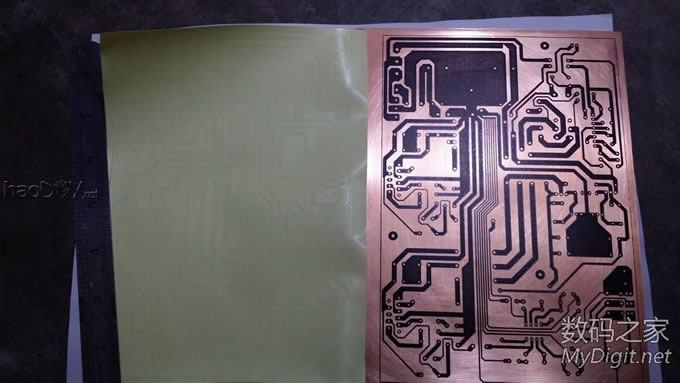 胡搞、瞎搞、乱搞一个LM3886功放,带热转印操作说明!!(今日全部完工,超多照片) 胡搞、瞎搞、乱搞一个LM3886功放,带热转印操作说明!!(今日全