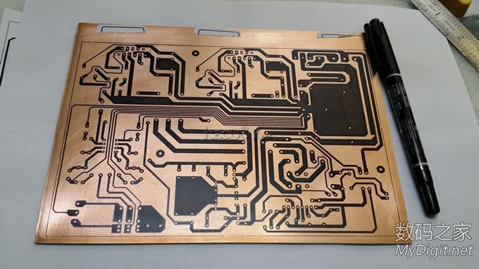 胡搞、瞎搞、乱搞一个LM3886功放,带热转印操作说明!!(今日全部完工,超多照片) 胡搞、瞎搞、乱搞一个LM3886功放,带热转印操作说明!!(今日全