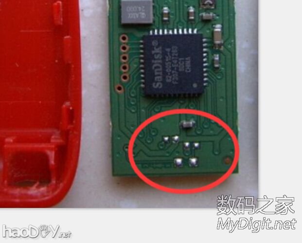 闲的无聊 给Sandisk U盘添加LED灯 闲的无聊 给Sandisk U盘添加LED灯