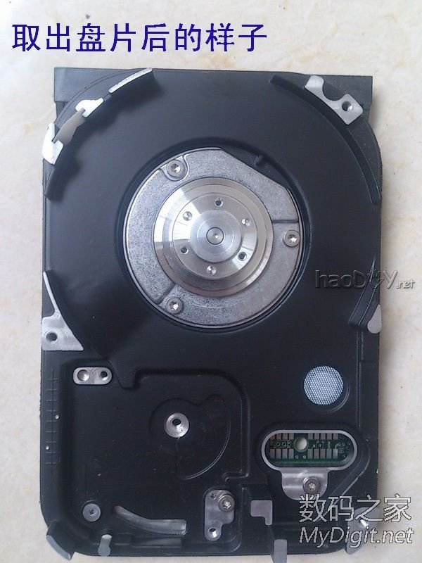 老希捷硬盘+角磨机磨片,超简单打造打磨机的方法